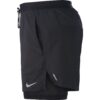 Nike Men's Flex Stride 5in 2-in-1 Short - Black/Black/Reflective Silver - Image 3