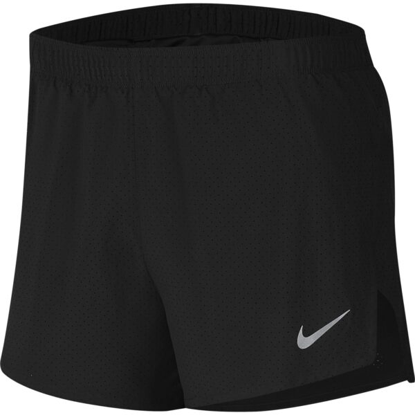 Nike Men's 4in Fast Short - Black/Reflective Silver