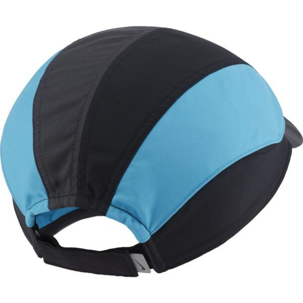Nike Tailwind Fast Running Cap - Black/Chlorine Blue - Image 2