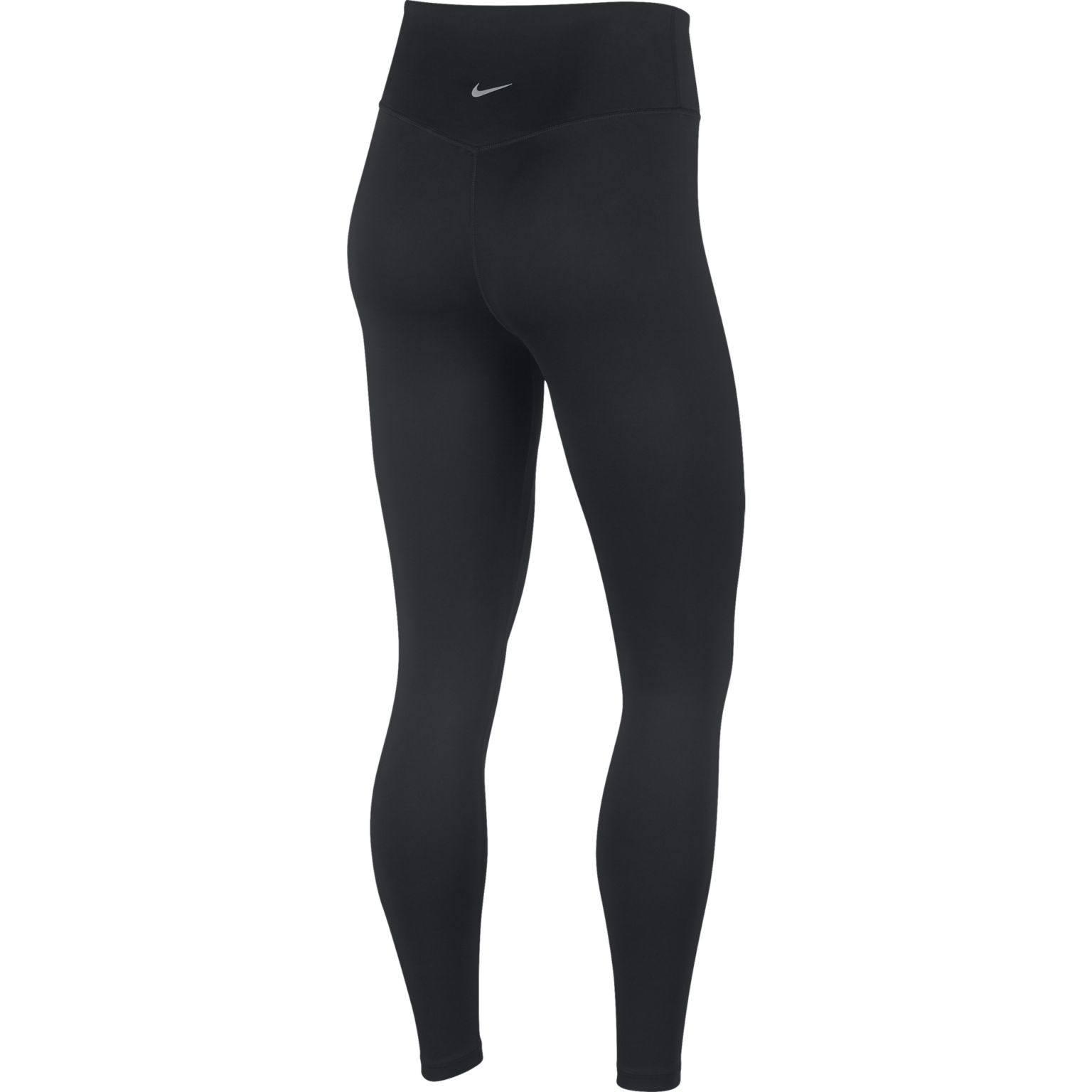 nike running swoosh 7 8 leggings in black