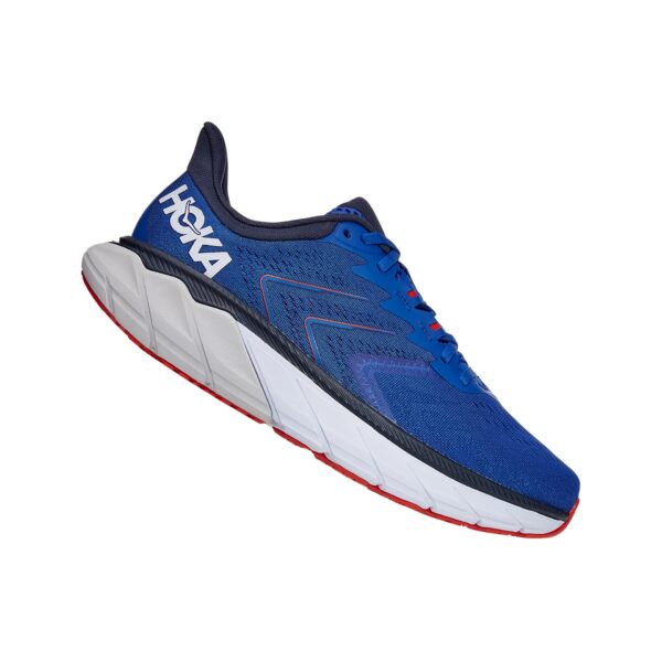 Hoka Men's Arahi 5 - Turkish Sea/White - Image 4