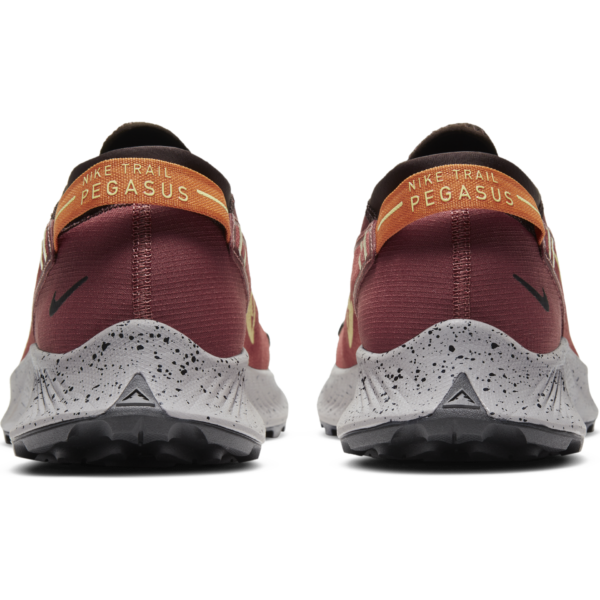 Nike Men's Pegasus Trail 2 - Claystone Red/Life Lime-Velvet Brown - Image 5
