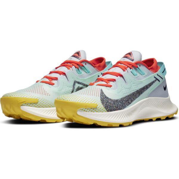Nike Women's Pegasus Trail 2 - Aura/Blackened Blue/Mint Foam - Image 4