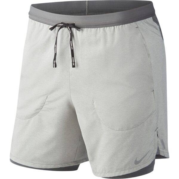 Nike Men's Flex Stride 7in 2-In-1 Running Shorts - Iron Grey/Iron Grey/Htr/Reflective Silver