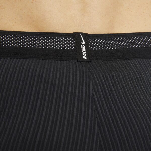 Nike Men's AeroSwift Tight Short - Black/White - Image 6