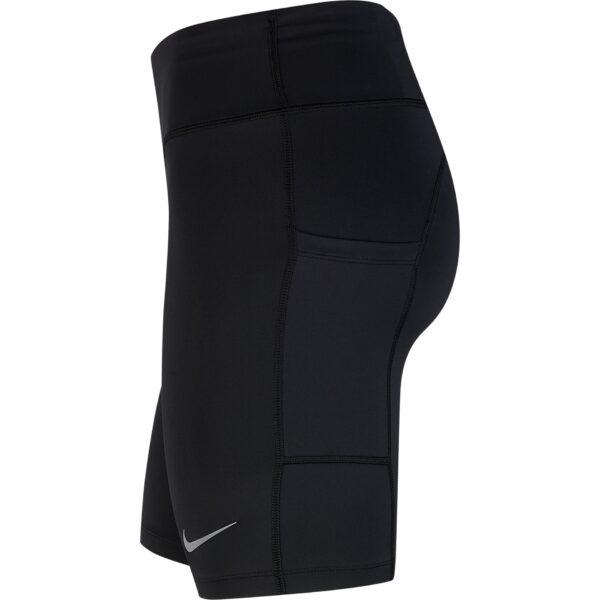 Nike Women's Fast Shorts - Black/Reflective Silver - Image 3