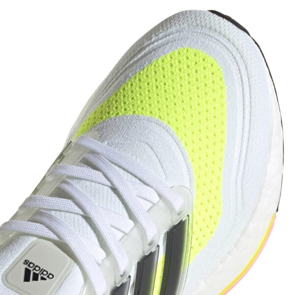 adidas Women's Ultraboost 21 - Ftwr White/Core Black/Solar Yellow - Image 8