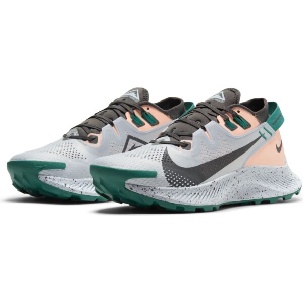 Nike Women's Pegasus Trail 2 - Football Grey/Iron Grey/Crimson Tint - Image 4