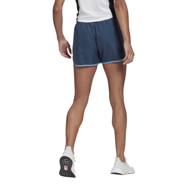 adidas Women's Marathon 20 Cooler Shorts - Crew Navy/Hazy Blue - Image 3