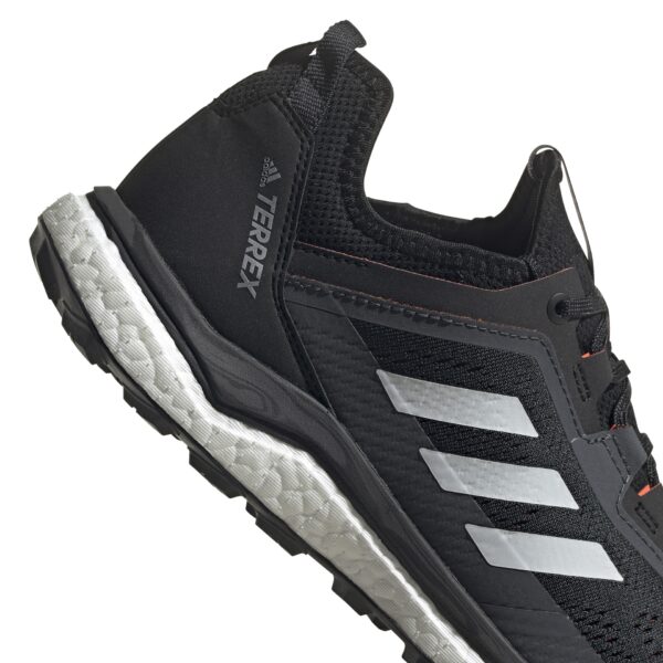 adidas Men's Terrex Agravicavic Flow - Core Black/Crystal White/Solar Red - Image 8