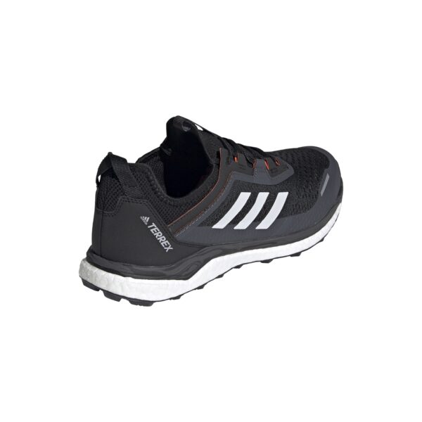 adidas Men's Terrex Agravicavic Flow - Core Black/Crystal White/Solar Red - Image 4
