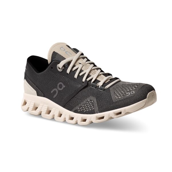 On Running Women's Cloud X - Black/Pearl - Image 3