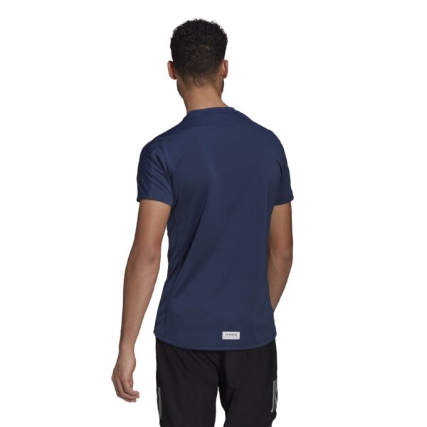 adidas Men's Run for the Oceans Tee - Crew Navy - Image 3