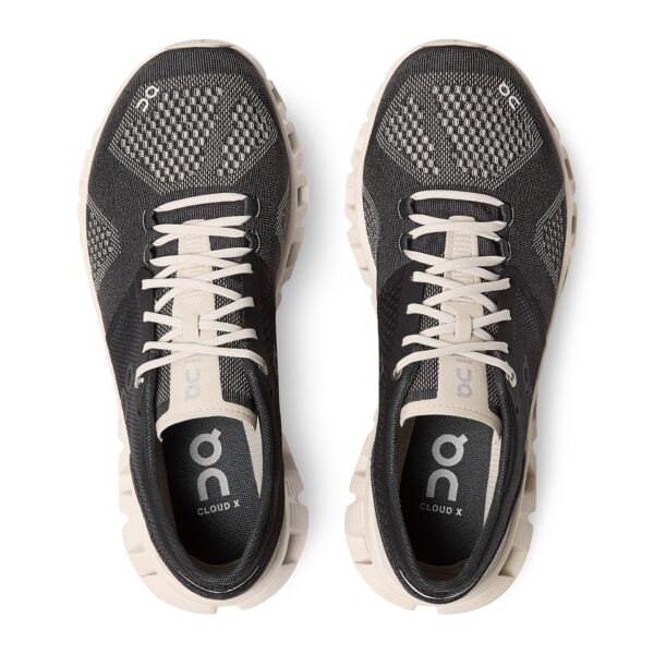 On Running Women's Cloud X - Black/Pearl - Image 5