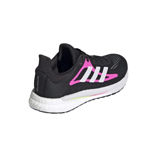 adidas Women's Solar Glide 3 - Core Black/Ftwr White/Screaming Pink - Image 4