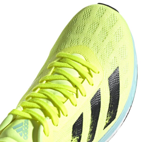 adidas Men's adizero Boston 9 - Solar Yellow/Core Black/Clear Aqua - Image 7