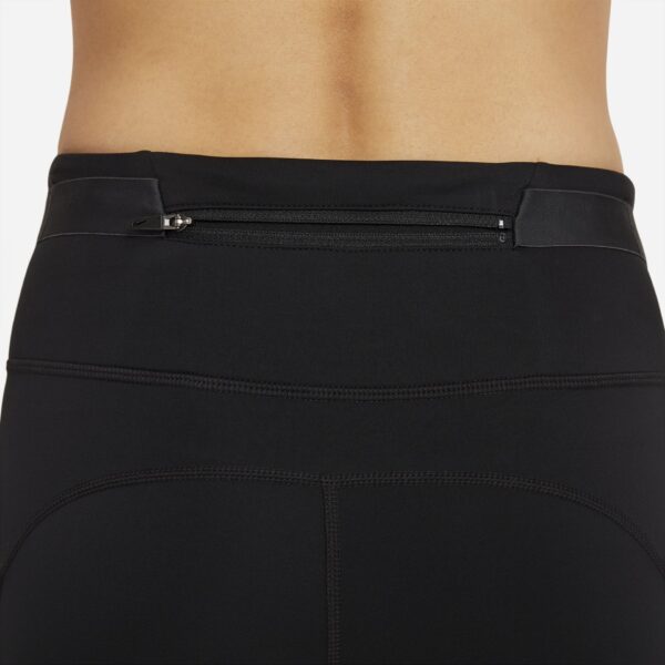 Nike Women's Epic Luxe Trail Shorts - Black/Dk Smoke Grey/Reflective Silver - Image 7
