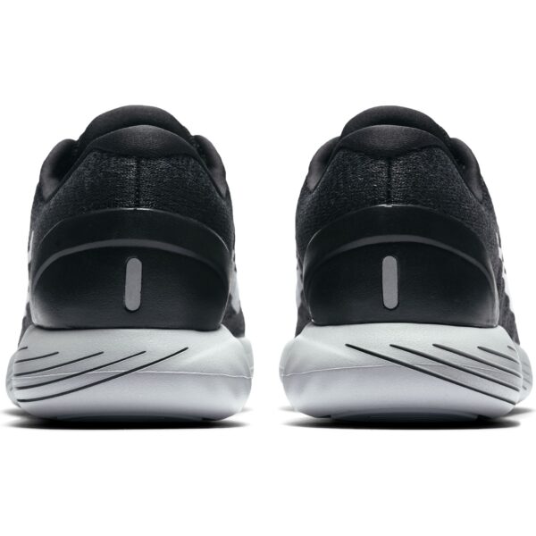 Nike Women's Lunarglide 9 -Black/White/Dark Grey/Wolf Grey - Image 6