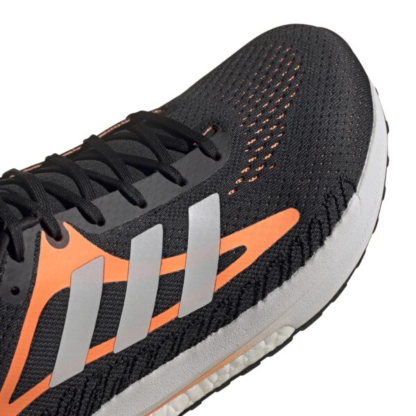 adidas Men's Solar Glide 3 - Core Black/Ftwr White/Screaming Orange - Image 7
