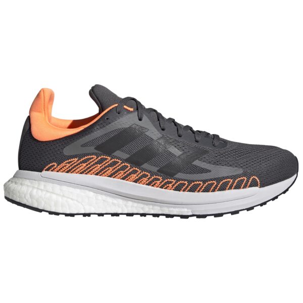 adidas Men's Solar Glide ST 3 - Grey Six/Core Black/Screaming Orange