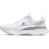 Nike Women's React Infinity Run Flyknit 2 - White/Metallic Silver/Pure Platinum - Image 3