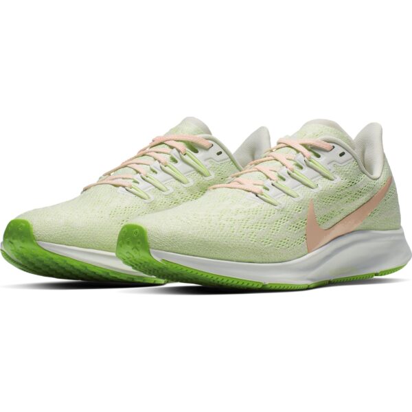 Nike Women's Air Zoom Pegasus 36 - Phantom/Bio Beige/Barely Volt - Image 3