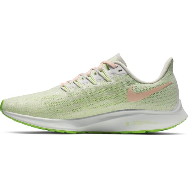 Nike Women's Air Zoom Pegasus 36 - Phantom/Bio Beige/Barely Volt - Image 2