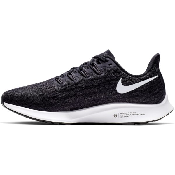 Nike Women's Air Zoom Pegasus 36 - Black/White/Thunder Grey - Image 2