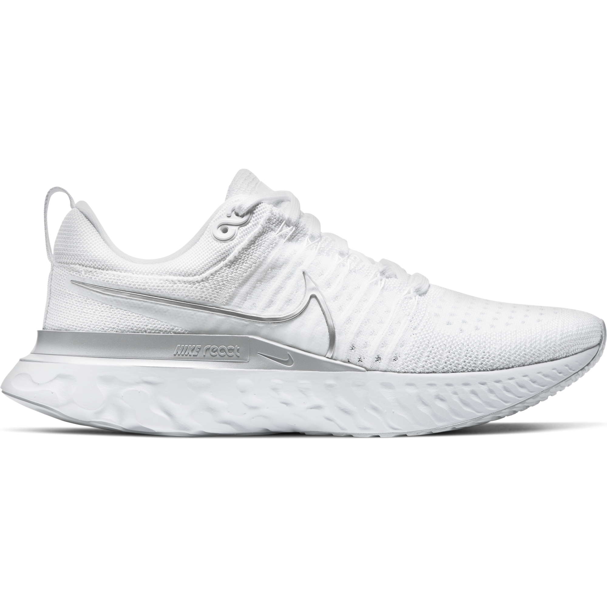 react infinity run flyknit 2 white