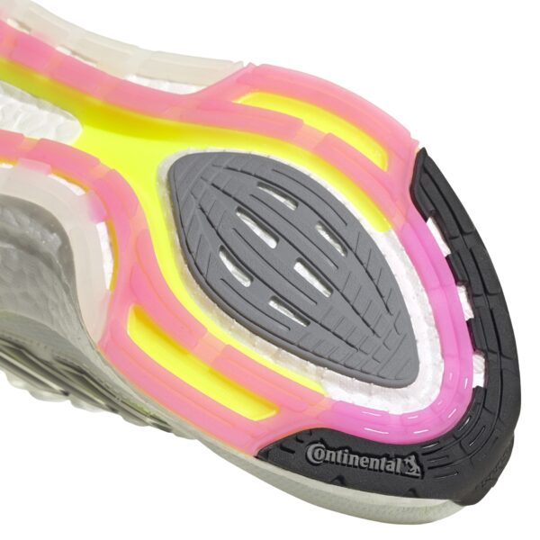 adidas Women's Ultraboost 21 - Ftwr White/Core Black/Solar Yellow - Image 10