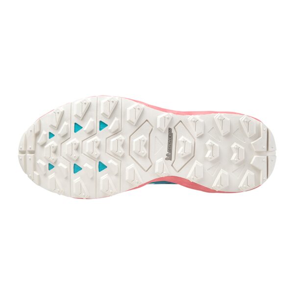 Mizuno Women's Wave Daichi 6 - Scuba Blue/Snow White/Tea Rose - Image 5