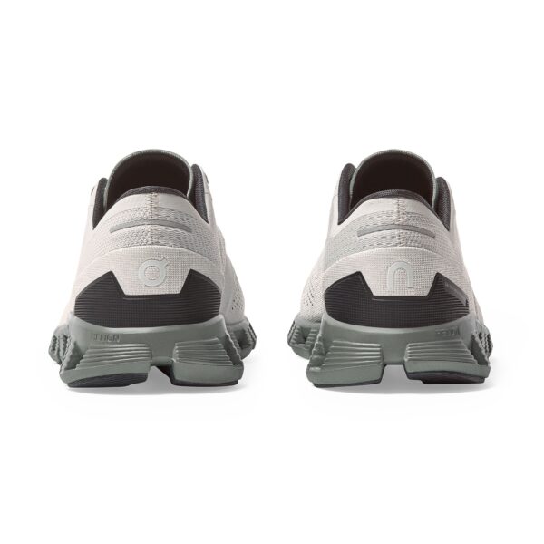 On Running Men's Cloud X - Glacier/Olive - Image 4