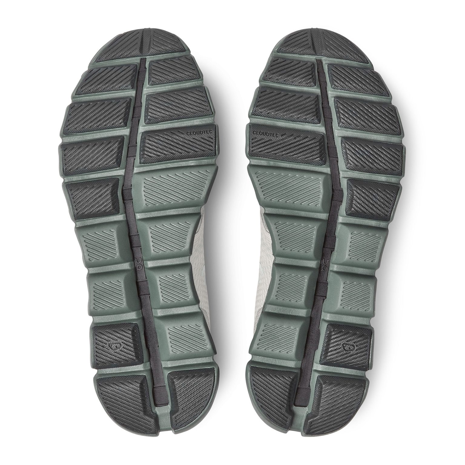 On Running Menâs Cloud X â Glacier/Olive â Running Bath