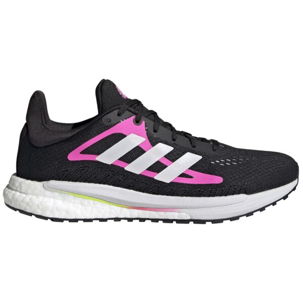 adidas Women's Solar Glide 3 - Core Black/Ftwr White/Screaming Pink