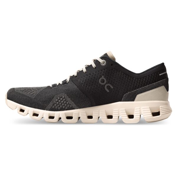 On Running Women's Cloud X - Black/Pearl - Image 2