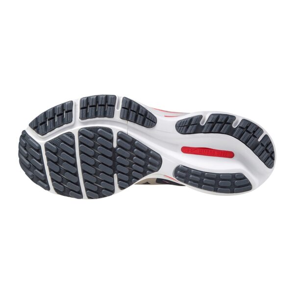 Mizuno Women's Wave Rider 24 - India Ink/Platinum Gold/Ignition Red - Image 5