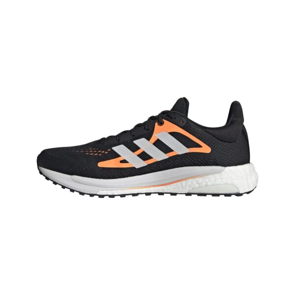 adidas Men's Solar Glide 3 - Core Black/Ftwr White/Screaming Orange - Image 2