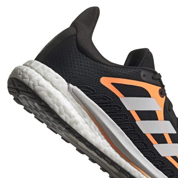 adidas Men's Solar Glide 3 - Core Black/Ftwr White/Screaming Orange - Image 8