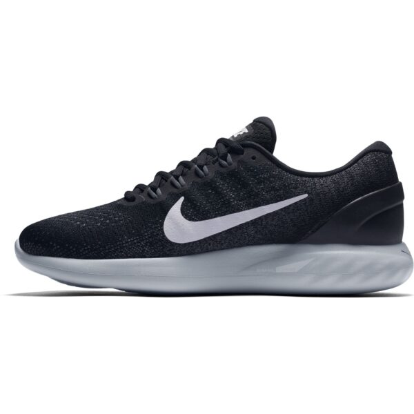 Nike Men's Lunarglide 9 -Black/White/Dark Grey/Wolf Grey - Image 2