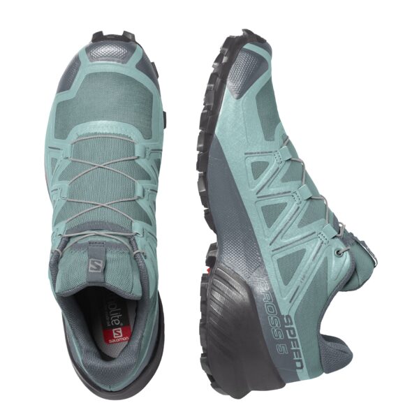 Salomon Women's Speedcross 5 - Trellis/Stormy Weather/Phantom - Image 6