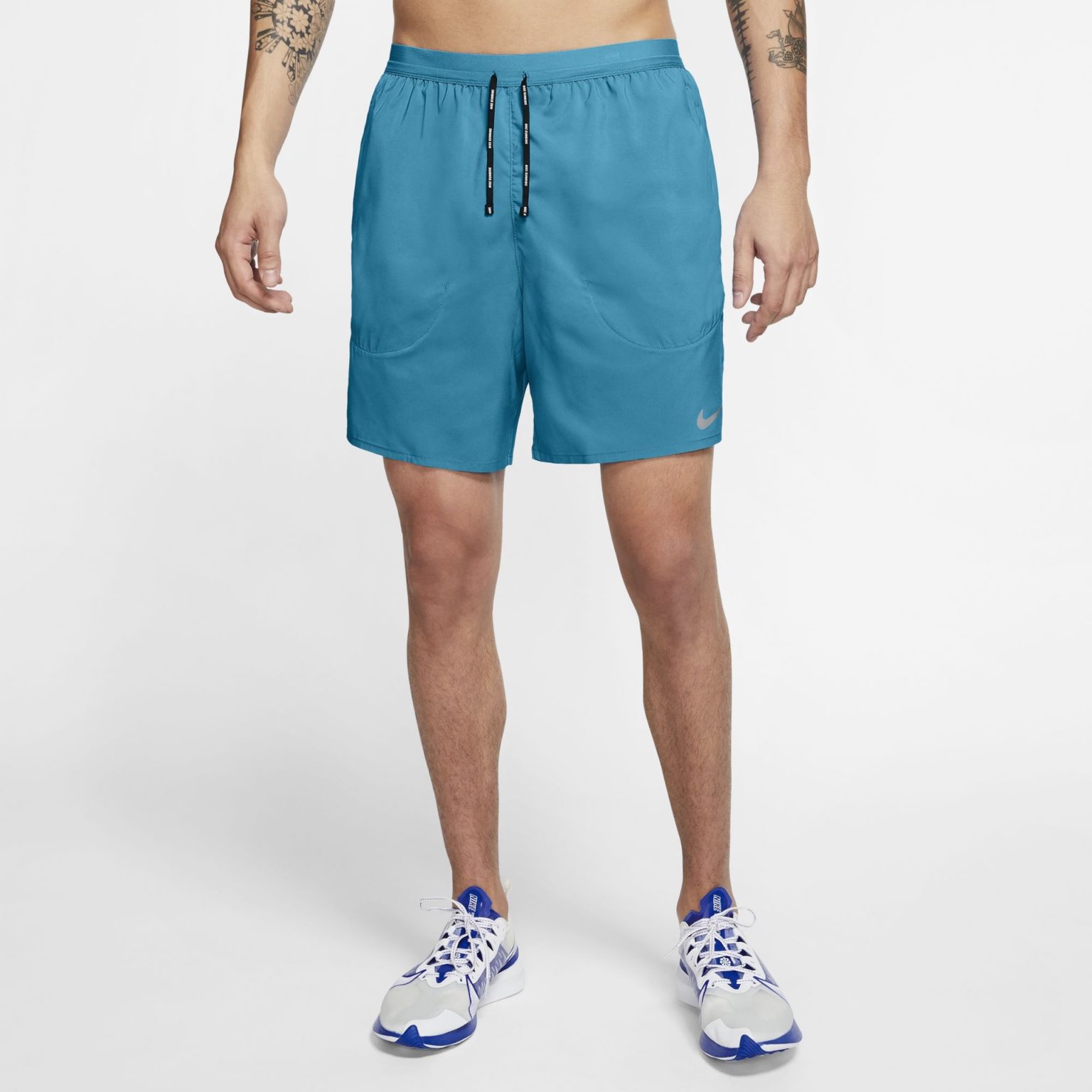 nike flex stride chlorine blue