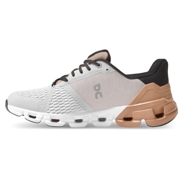 On Running Women's Cloudflyer - Glacier/Rose Brown - Image 2