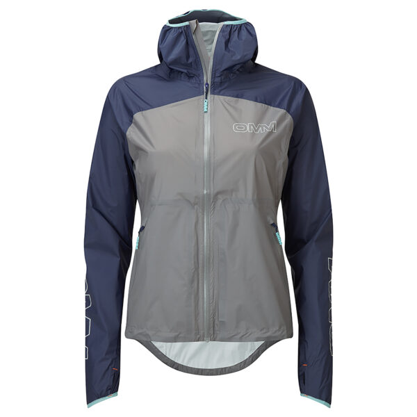 OMM Women's Halo+ Jacket - Grey/Navy - Image 2
