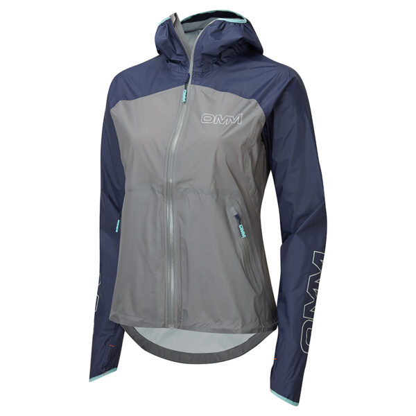 OMM Women's Halo+ Jacket - Grey/Navy - Image 3