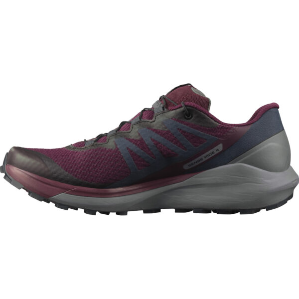 Salomon Women's Sense Ride 4 - Wine Tasting/Quiet Shade/Ebony - Image 2