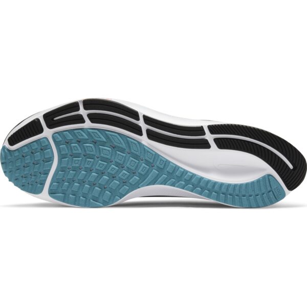Nike Men's Air Zoom Pegasus 38 - Black/Metallic Silver/White - Image 3