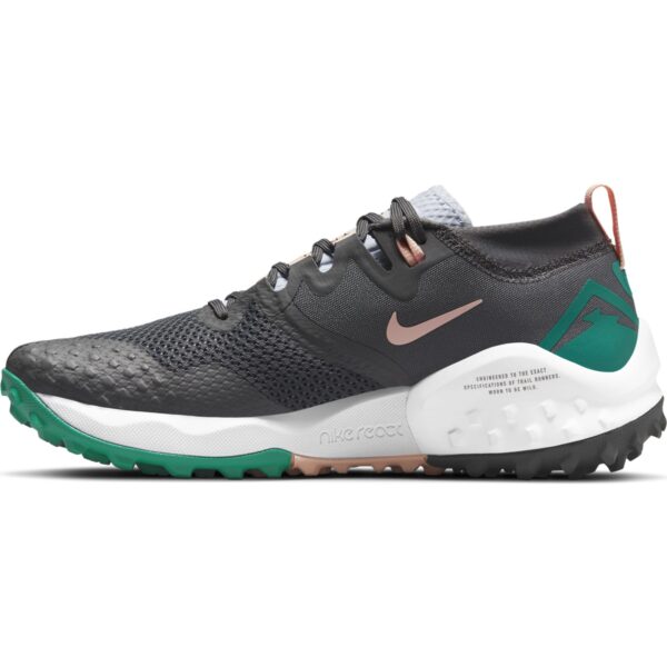Nike Women's Wildhorse 7 - Iron Grey/Football Grey/Neptune Green - Image 2