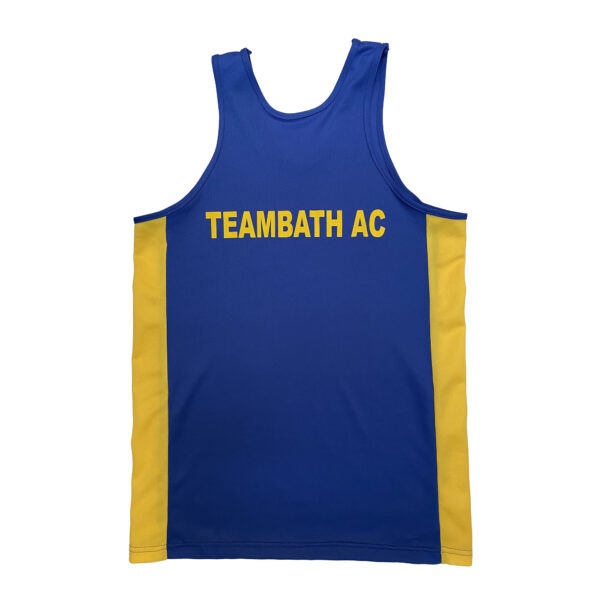 Team Bath AC Men's Vest - Royal/Gold - Image 2