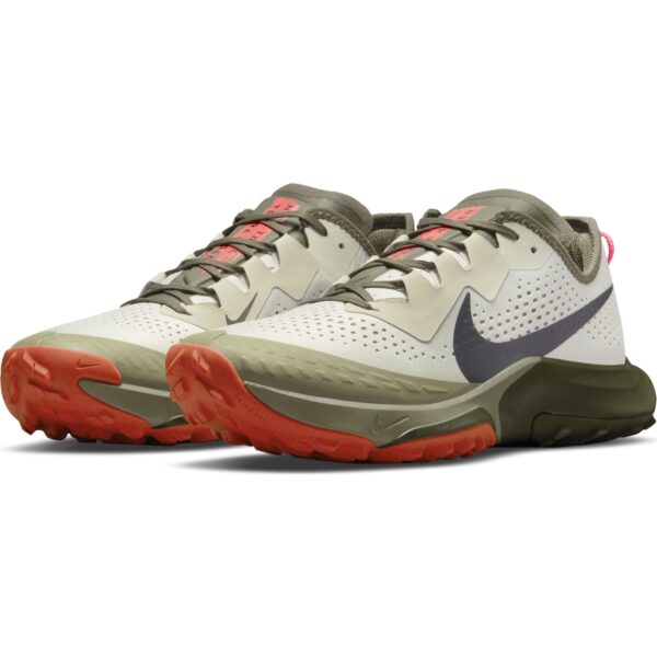 Nike Men's Air Zoom Terra Kiger 7 - Light Bone/Black/Cargo Khaki/Light Army - Image 4