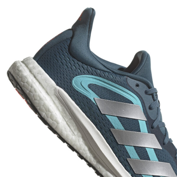 Adidas Men's Solar Glide 4 - Orbit Indigo/Silver Met./Pulse Aqua - Image 7